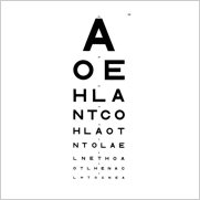 Eye Test Chart 3M - Normedica