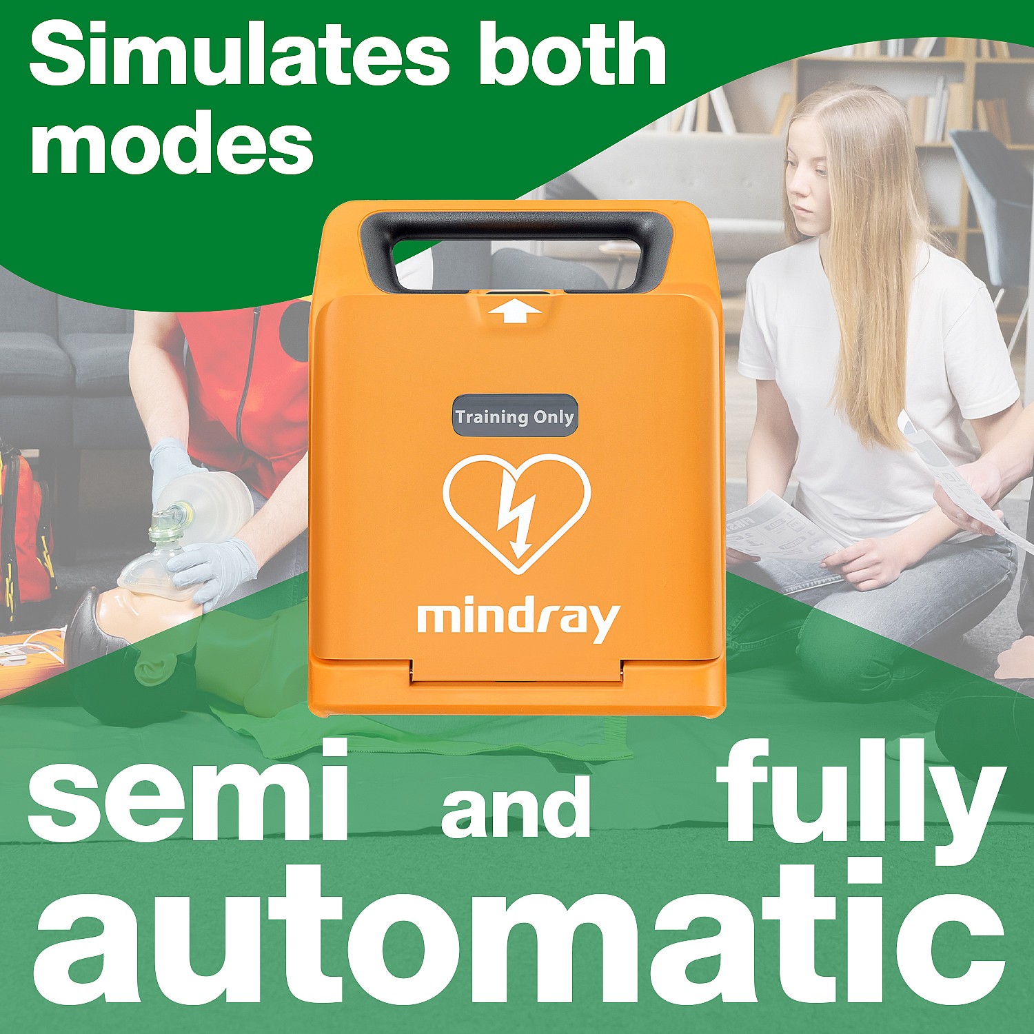 Mindray Beneheart C1A AED Trainer & Accessories Kit - Image 2