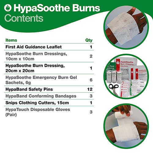 Evolution Burn Stop Burns Kit | Workplace Burn First Aid Kit - Image 7