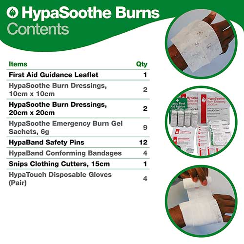 Evolution Burn Stop Burns Kit | Workplace Burn First Aid Kit - Image 6